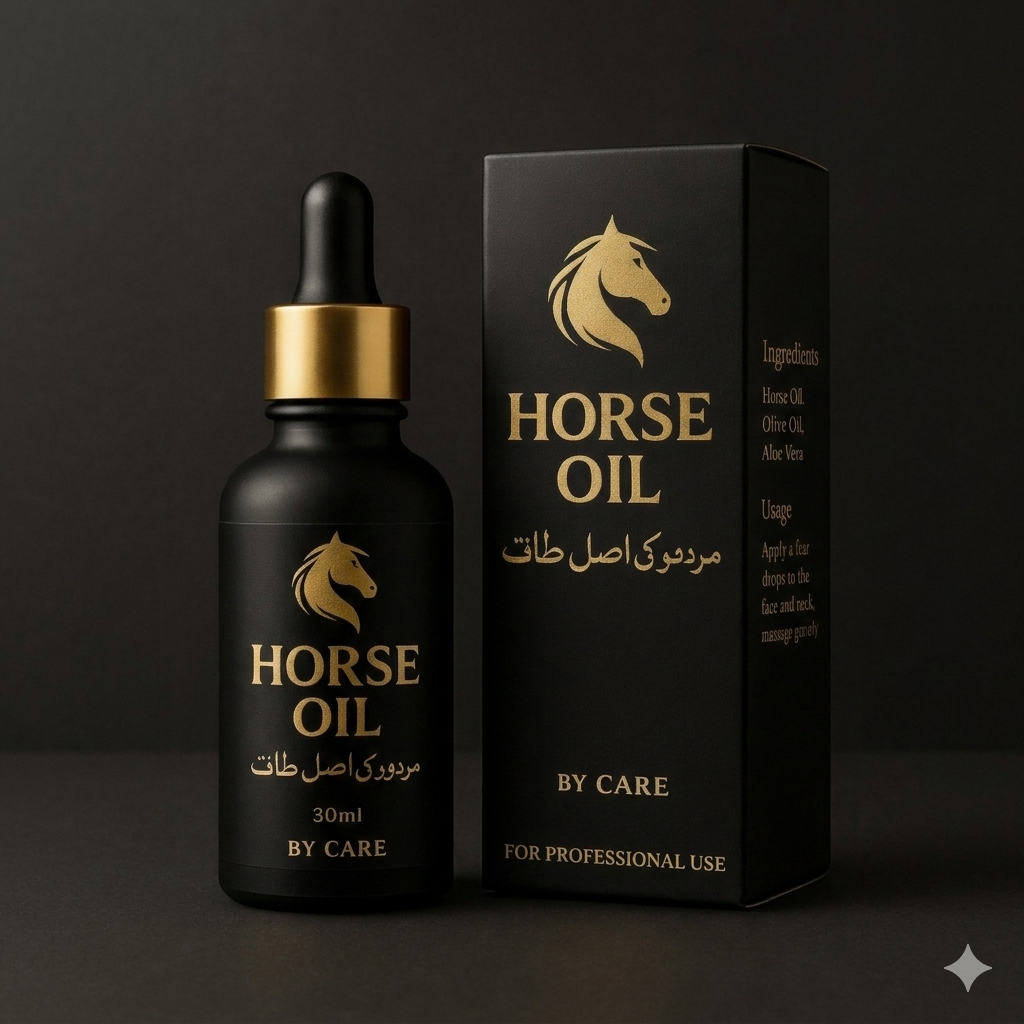 Horse Oil Luxury Strengthening & Growth Serum (30ml) – Premium Essential Formula